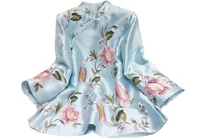 LIXINGHEITANG Suit Shirt National Style Traditional Elegant Women Chinese Blouse Plus Size Loose Female Hanfu Tops