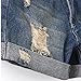 Happyyip Womens Vintage Low Waist Fringe Denim Shorts Jeans Vary Styles
