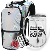 RAVERUNNER&reg; Anti-Theft Hydration Backpack | Festival Approved Rave Backpack for Concert Goers, Leak-Free Festival Water Backpack for EDC, Rave Hydration Pack