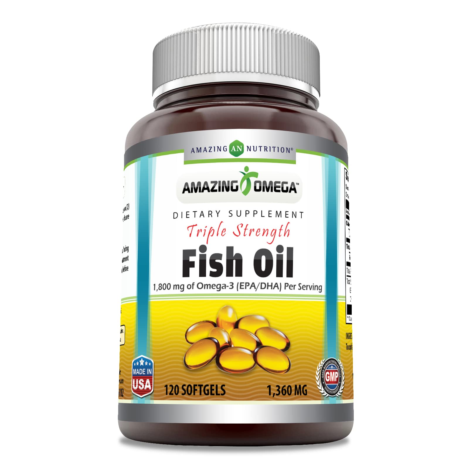 Amazing Omega Triple Strength Fish Oil