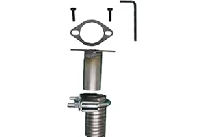 GenExhaust for WGen11500TFc Generator 1 Galvanized Steel tubing Exhaust Extension 5 Feet Long