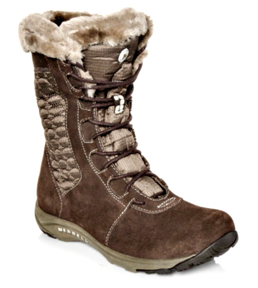 merrell womens fur lined boots