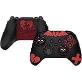 PlayVital Gothic Imp Series Cute Silicone Skin for Xbox Series X & S Controller, Anti-Slip Grip Silicone Cover, Protective Silicone Case for Xbox Core Controller with Thumb Grips, Black