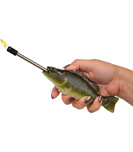 G.E.I. Open Face Fishing Pole BBQ Lighter : Health & Household