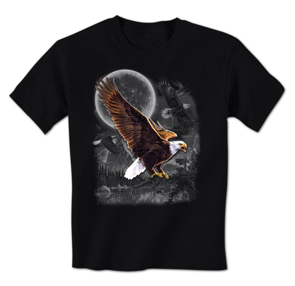 American Bald Eagle Soaring Native Spirit Animal Flying S T Shirt