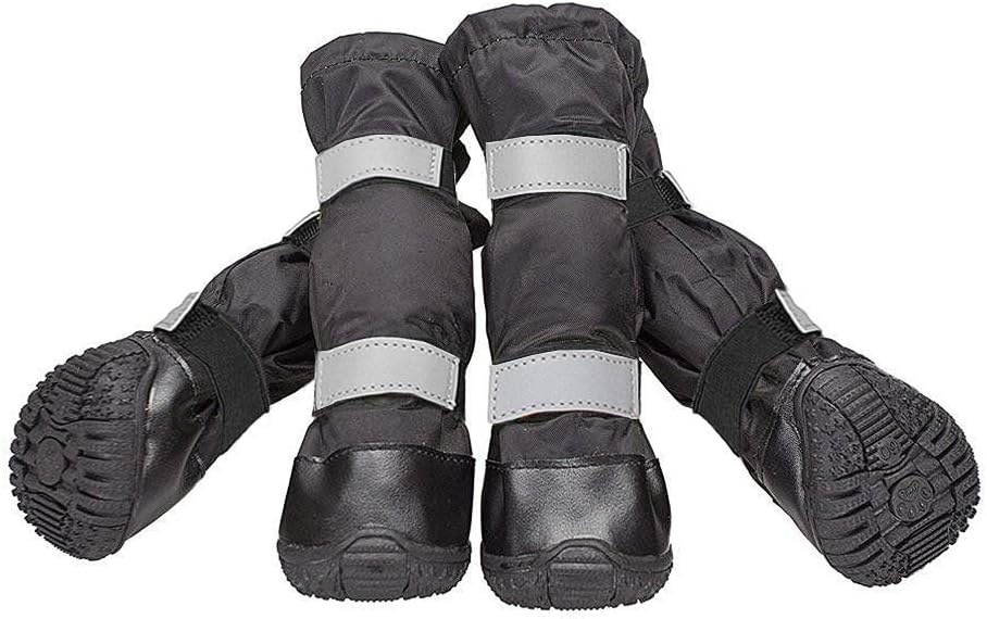 Namsan Dog Winter Boots Knee High Waterproof Dog Boots Warm Shoes Avoid Frostbite Dog Paws