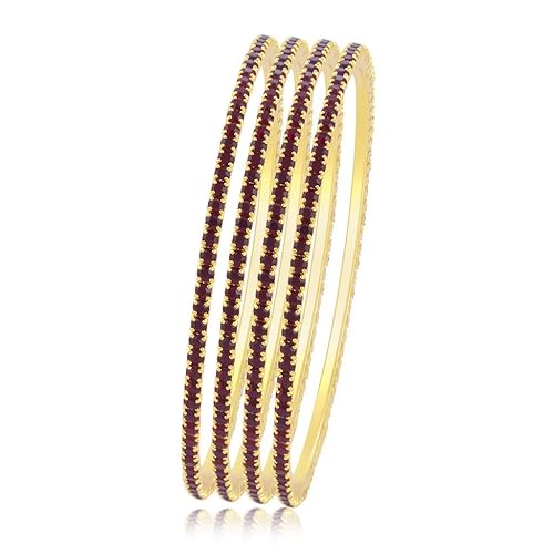 Bangle Set for Women (Golden)(B70082GLDPV800_2.8)