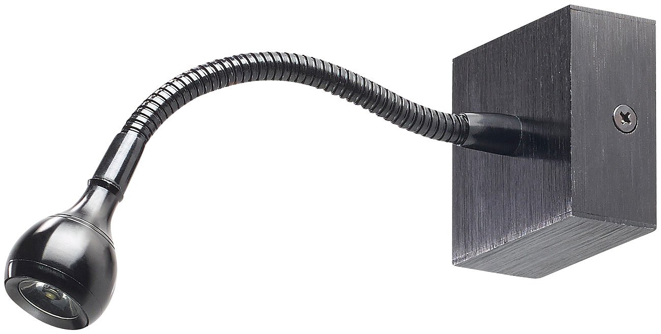 warmweiß Wandmontage LED Leselampe 1 W Lunartec Leseleuchte: LED-Bett