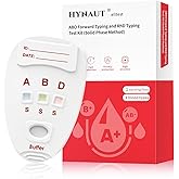 2nd Gen Type 8 Blood Test Kit 60-Second Rapid At Home | Upgraded home self blood typing kit, clean DIY steps, fast stable results, portable vs old 1st gen smear test kits