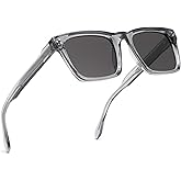 FEISEDY Square Sunglasses For Men Women Polarized Trendy Chunky Thick Frame Rectangle Shades Sun Glasses UV400 B0294