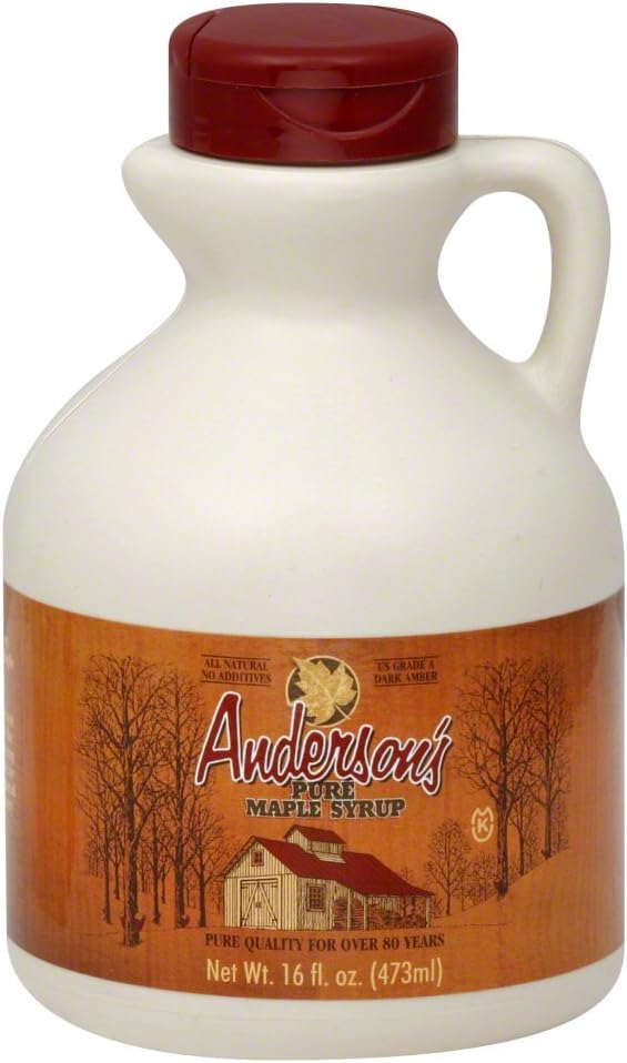 Ander Pure Pure Maple Syrup Grade A Jug 16.0 OZ(Pack of 1)