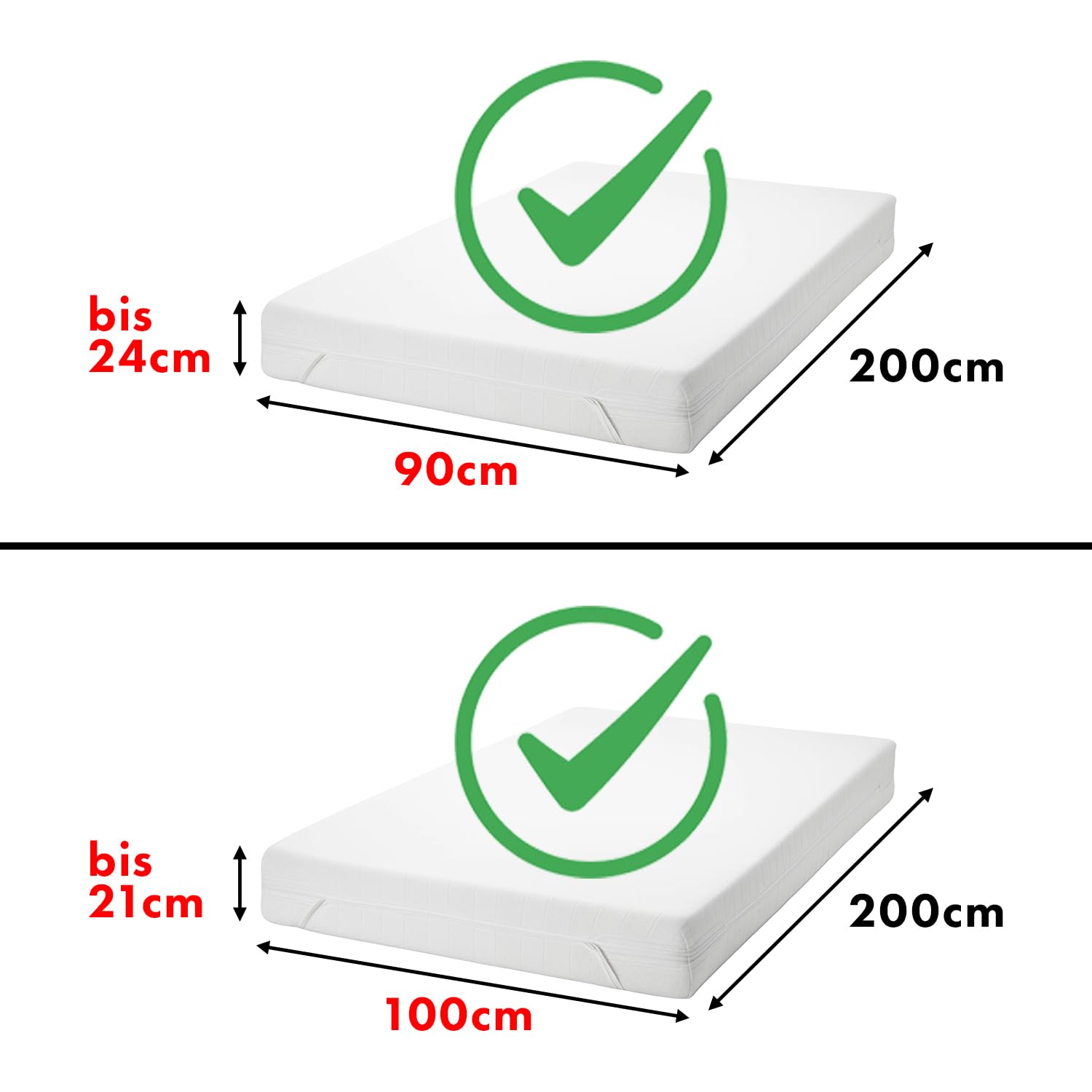 Jacobson Jersey Spannbettlaken Spannbetttuch Baumwolle Bettlaken (90x200-100x200 cm, Grau) 4