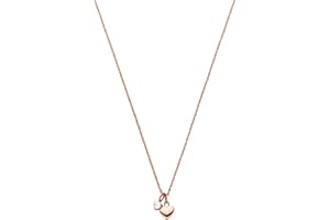 Purelei® Brave Necklace – 18K Gold plated stainless steel jewelry – Waterproof chain with heart pendant – 20 to 22 inch adjustable length – Fashion jewelry for your individual look