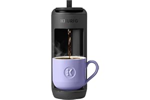Keurig K-Mini Mate Single Serve K-Cup Pod Coffee Maker, Brews Up to 12 oz Cup, Compact Portable Coffee Machine for Small Spaces, Great For Dorms & Offices, Black