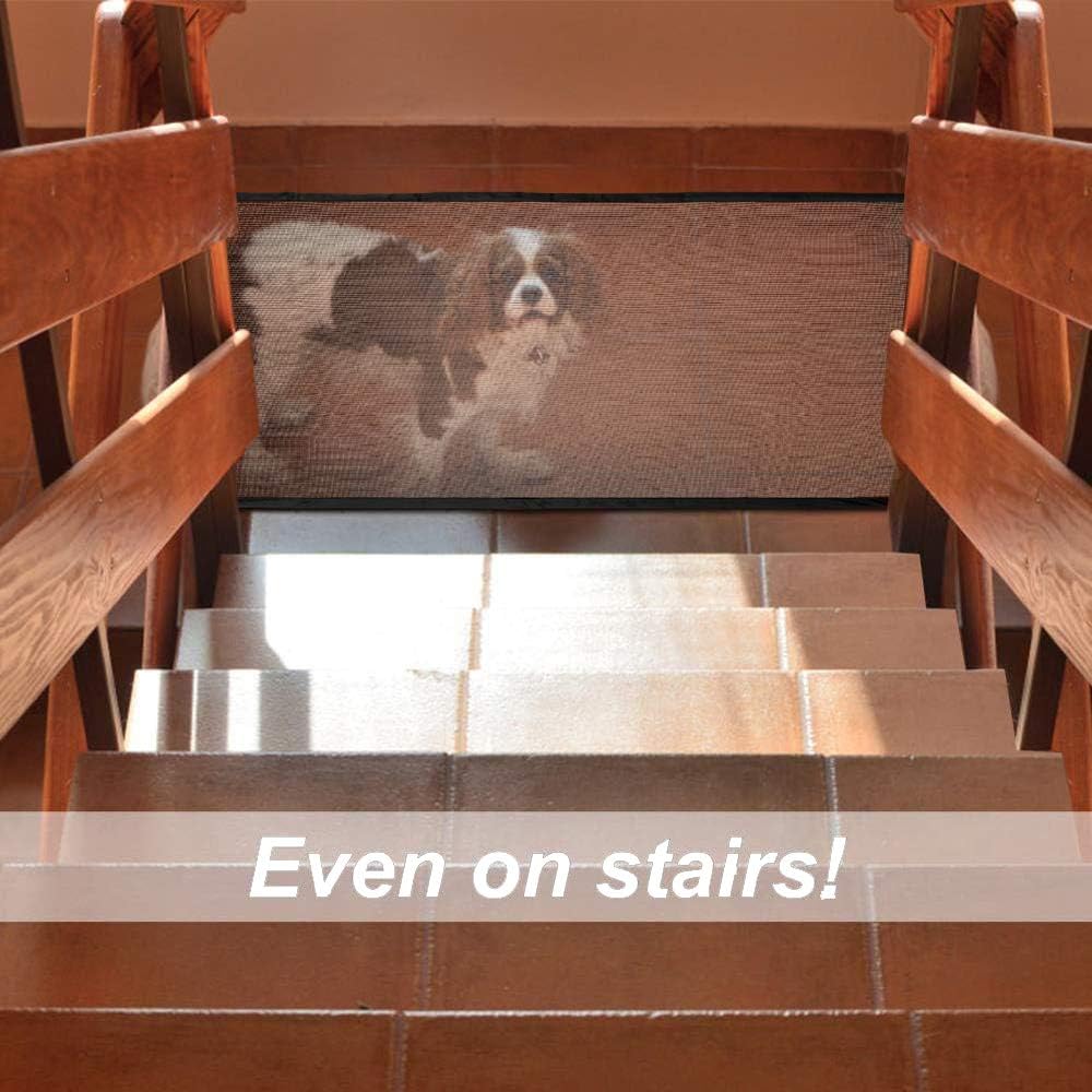 retractable pet safety door guard