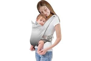 BABYPARK Advanced 3-in-1 Baby Carrier Newborn to Toddler ，face-in and face-Out Front and Back Carry- Ergonomic, Cozy and Lightweight Infant Carrier,Enhanced Lumbar Support