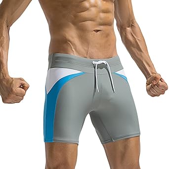 iYmitz Beachshorts Herren Badehose Hose Colorblock Badehose Shorts Slim Wear Schnelltrocknend Atmungsaktive Bikini Badeanzug