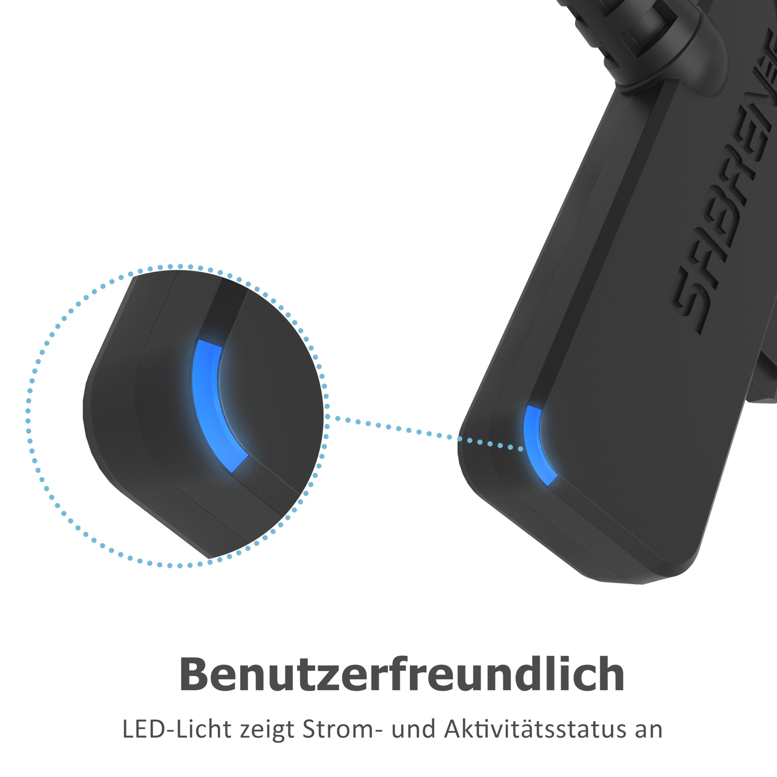 SABRENT SATA USB Adapter SSD HDD 2,5 Zoll Festplattenadapter USB, 5Gbps Data Transfer (EC-SSHD) 8