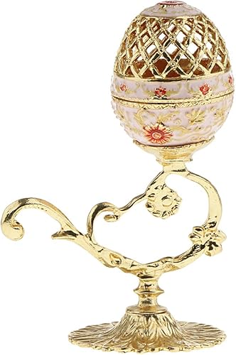 Amazon Co Jp インペリアル イースターエッグデザイン ジュエリーボックス ロマノフ王朝 秘宝 パーティー 装飾品 誕生日 プレゼント ジュエリー