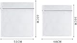 FUYOAL 4 PCS Mesh Laundry Wash Bags Large 60x50cm and 50x40cm with Zips view 3