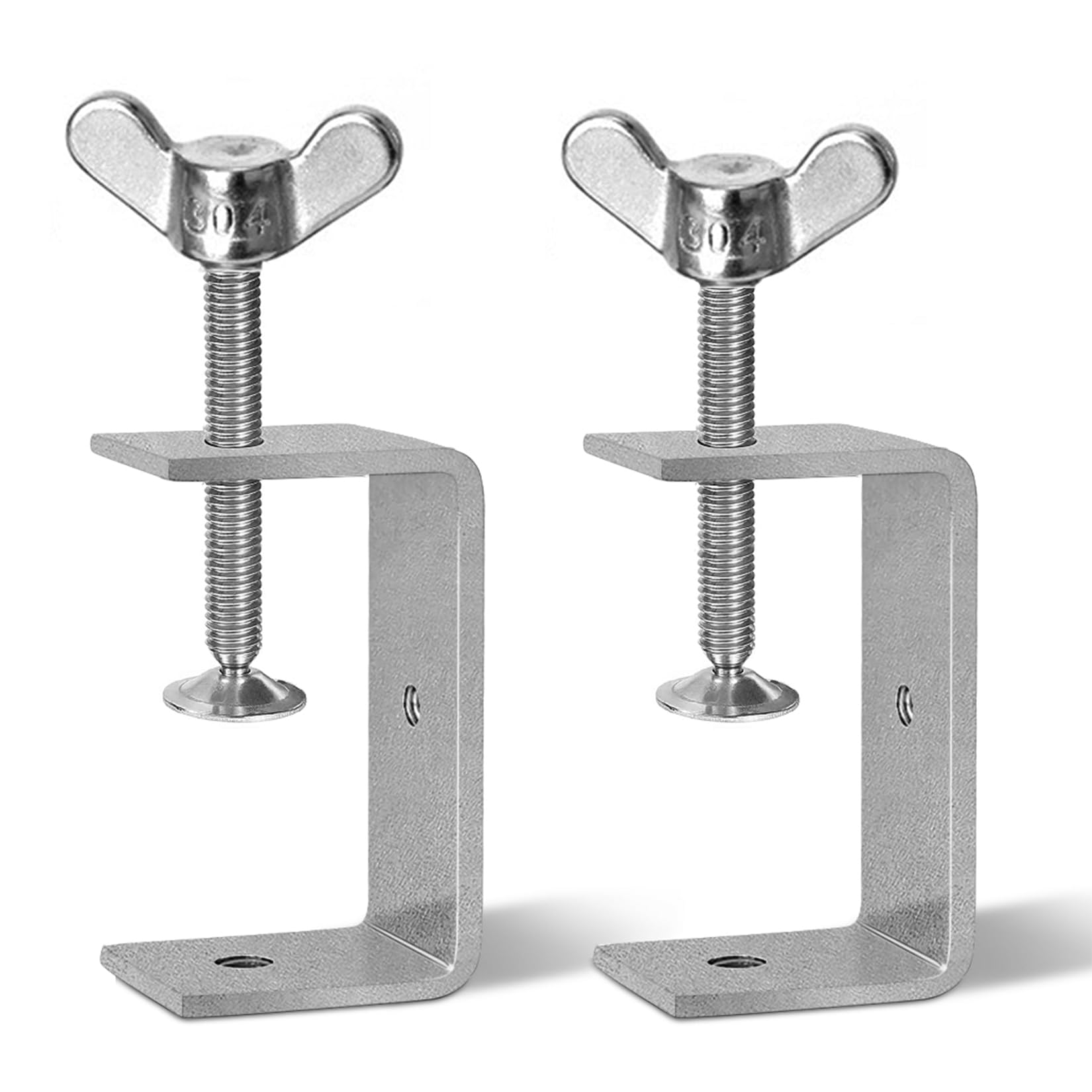 GothicBride Pack of 2 C Clamp 85 mm Delsteel Adjustable Carrier Clamp for Clamps Welding Carpenters Clamping Range 29-73 mm