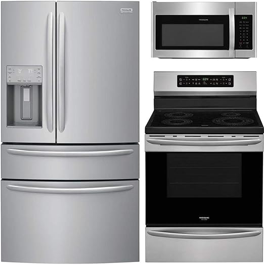 Amazon Com Frigidaire 3 Piece Kitchen Appliance Package With