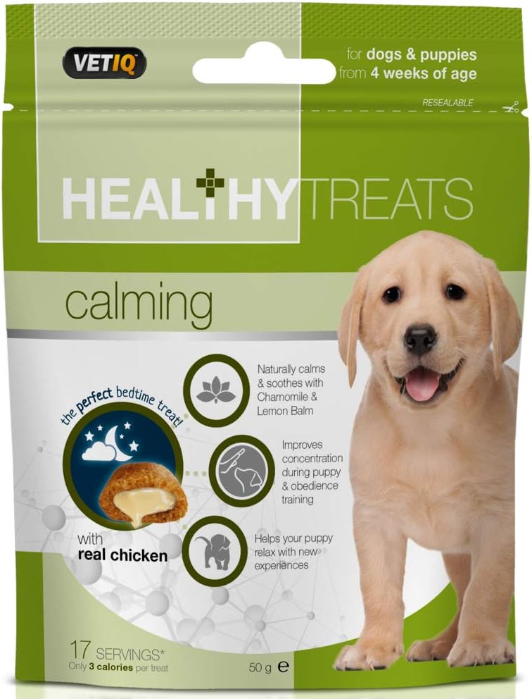 VETIQ Healthy Treats Serene Calming For Small Dogs & Puppies, Tasty Treats to Help Naturally Calm