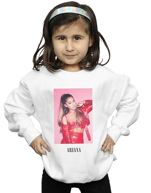 Absolute Cult Ariana Grande Mädchen Red Jacket Sweatshirt