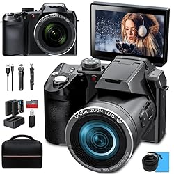 Monitech 64MP Digital Camera for Photography and