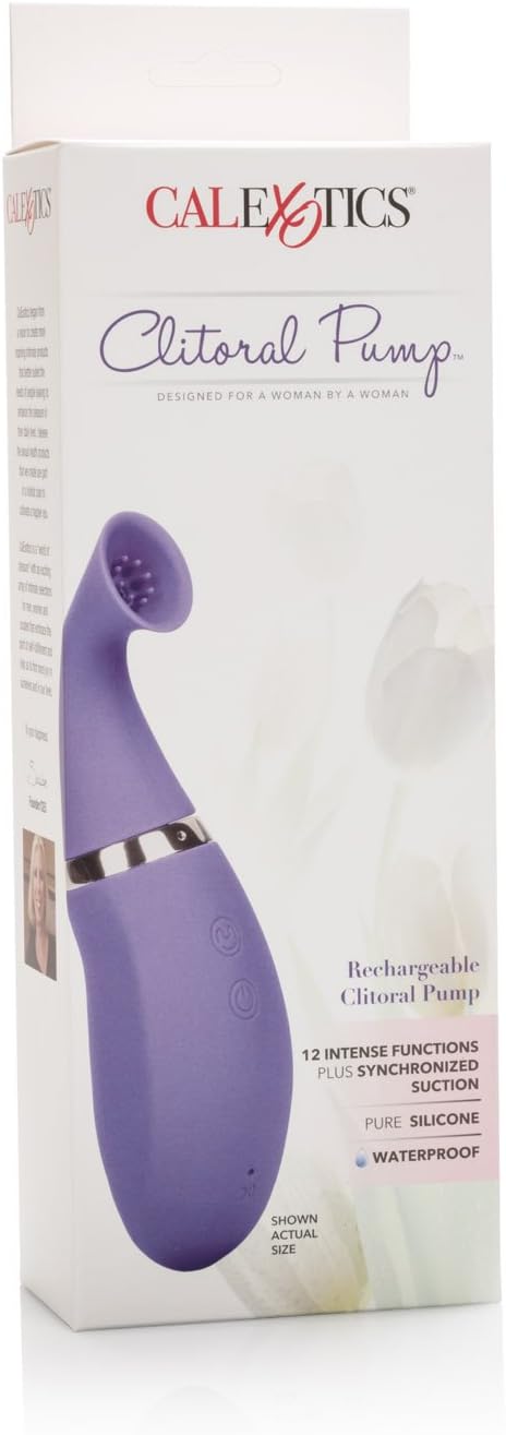 CALEXOTICS - Rechargeable Clitoral Pump, Purple, One-size - Image 4
