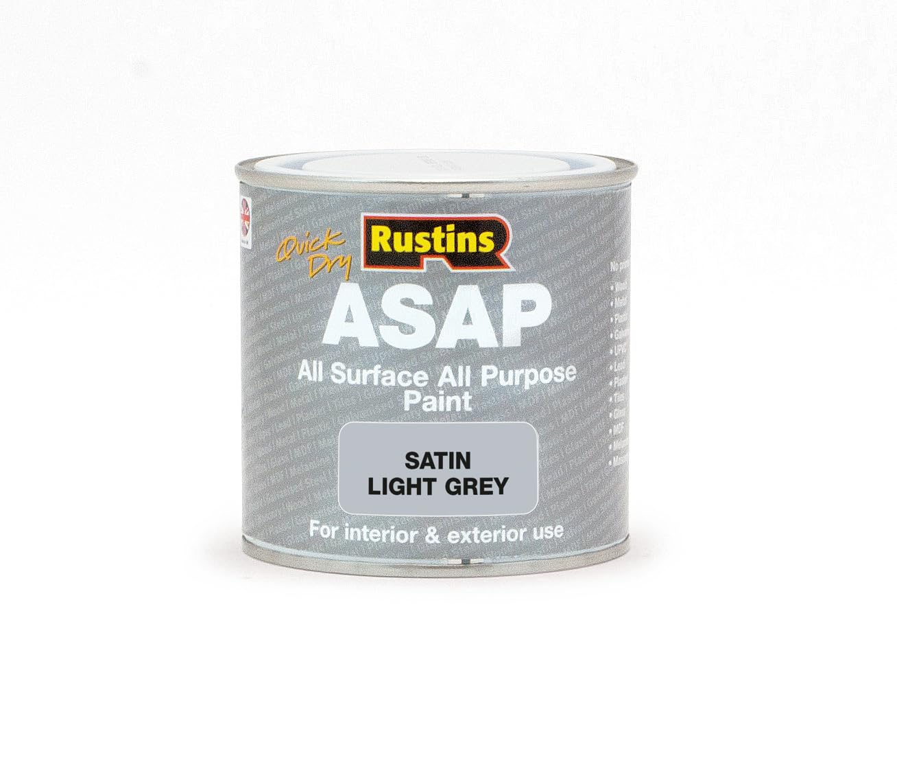 RUSTINS ASAP Light Grey 250ml (ASAPLG250)