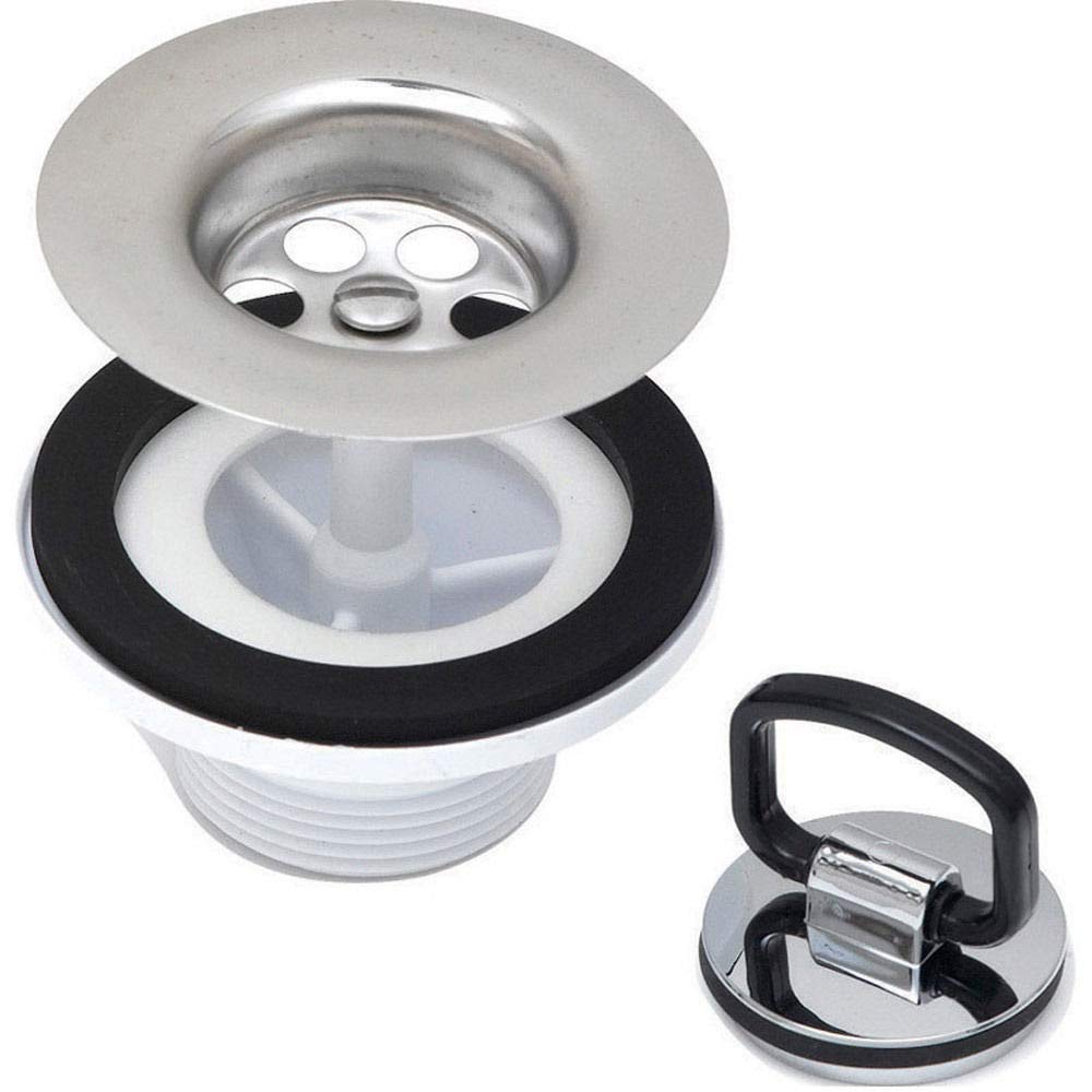 McAlpine Belfast Sink Waste with C Plug & Chain Part NO BSW6CP2H by Mcalpine