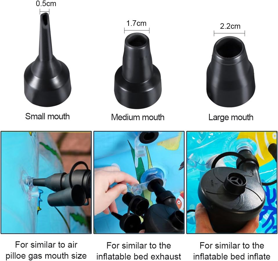 sanipoe Electric Inflatable/Deflated Air Pump, QuickFill