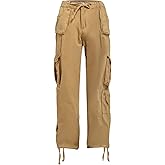 Cargo Pants Women Baggy Hiking Casual Cotton Military Tactical Army Combat Work Pants with 7 Pockets