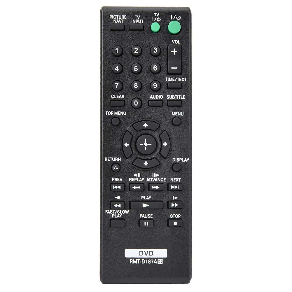 Topiky RMT-D187A Remote Control Replacement for DVD Player DVP-NS611H DVP DVP-NS710H DVP-NS710H/B DVP-NS710HWM DVP DVP-SR101B DVP-SR101P