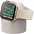 elago W2 Charger Stand Compatible with Apple Watch Series Ultra3/Ultra2/Ultra/11/10/9/8/7/6/5/4/3/2/1/SE3/SE2/SE1 (49mm, 46mm