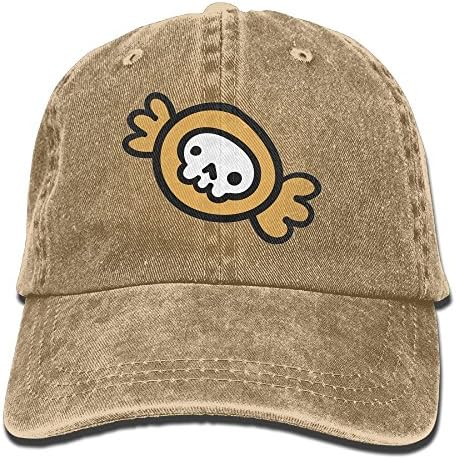 Skull Candy CartoonUnisex Classic Plain 100% Cotton Baseball Cap,Low Profile Adjustable Baseball Hat