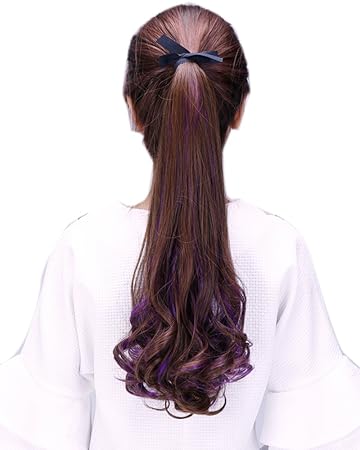 Amazon Com Barran Fashion Ombre Drawstring Ponytail Long Wrap