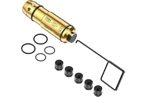 Gobxld 9MM/10MM/7.62 * 39/223/.38SPL Laser Training Cartridge with Chamber Extractor Tool for Dry Fire Training