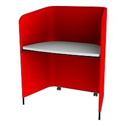 Learniture Workstation Privacy Carrel Study or Work