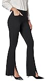 IUGA Business Casual Pants for Women Split Front