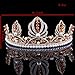 FUMUD King crown Bridal Tiaras Crowns Crystal Rhinestone Queen diadema Bridal Wedding Accessories Headpiece Headband Wedding Tiara