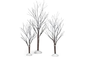 Department 56 Snow Village First Frost Trees (Set of 3)