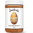 Justin's Classic Almond Butter, Only Two Ingredients, No Stir, Gluten-free, Non-GMO, Keto-friendly, Responsibly Sourced, 16 O