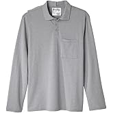Men’s Open-Back Adaptive Long Sleeve Polo Shirt