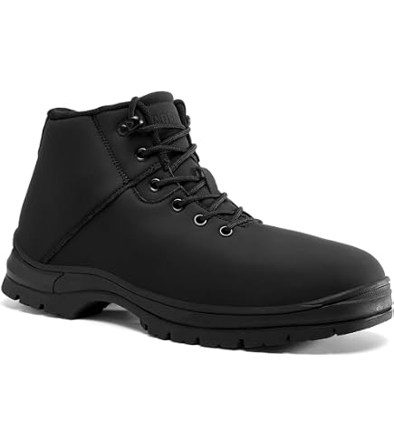 Amazon.com | HI-TEC Reznor Soft Toe Men's Work Boots, Vegan