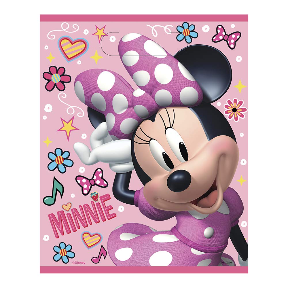 Unique Disney Iconic Minnie Mouse Loot Bags [8ct]