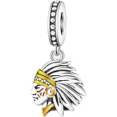 PANPOKI 925 Sterling Silver Charms for Bracelets and Necklace Religious Prayers Cross Dangle Pendants Star Moon God Bead Jewelry Present for Women Family Friends