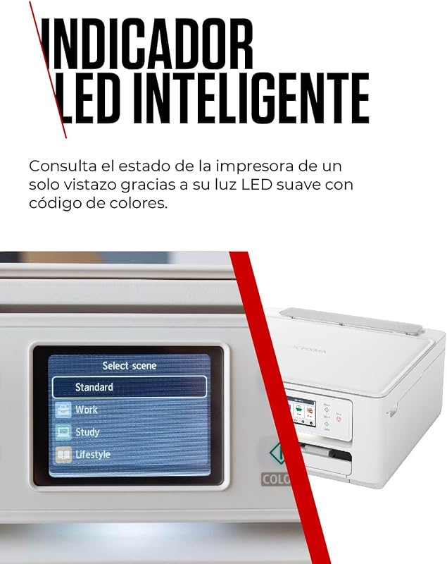 Impressora multifuncional canon pixma ts7650i 3 em 1, sistema jato de tinta, impressão, digitalização e cópia, wifi, planta de impressão pixma, impressão sem bordas, impressão em alta velocidade, branco