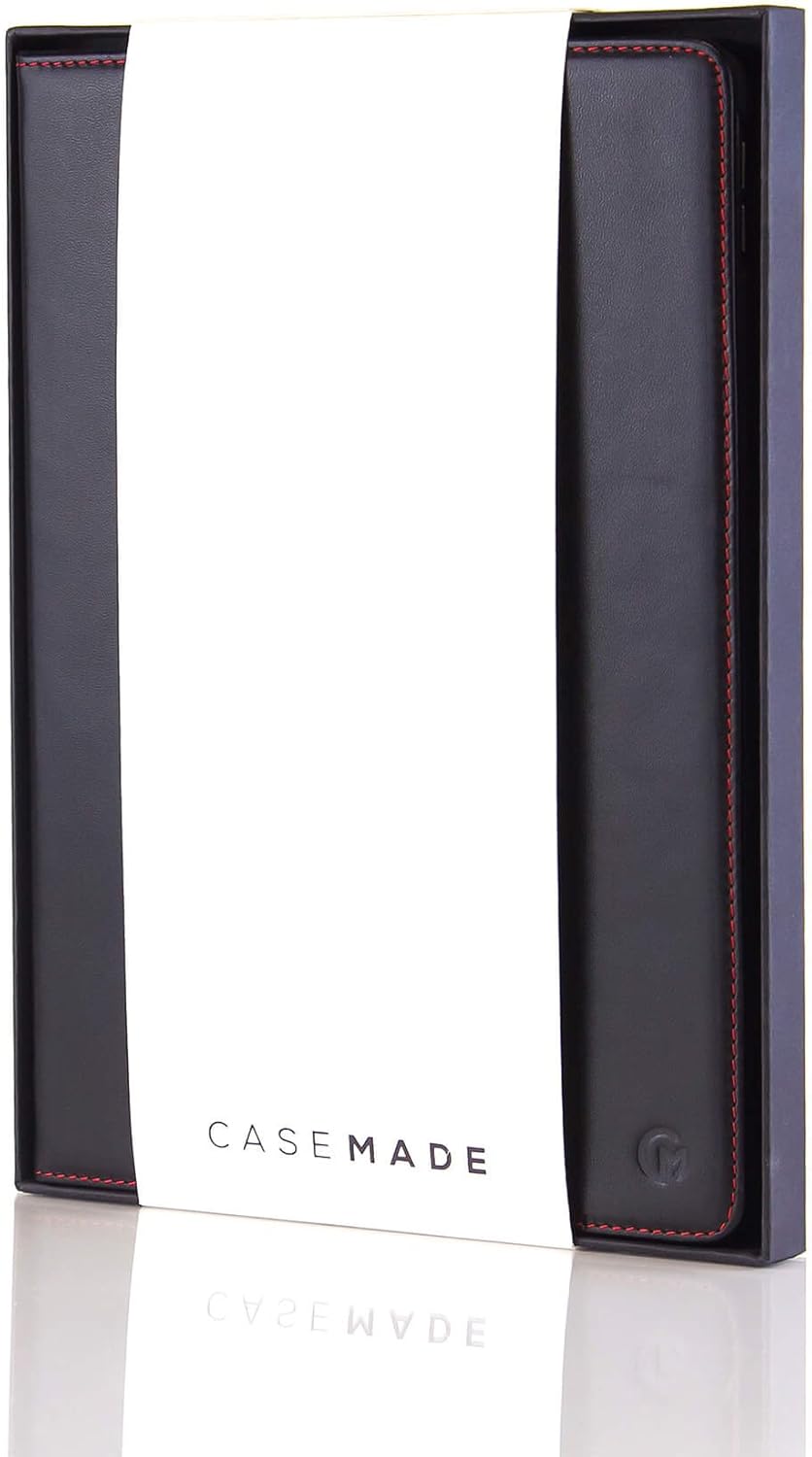 Casemade Real Leather Case Compatible with iPad 9.7” 5th/6th Gen (2017/2018), Full-Grain Leather Cover, Auto Sleep/Wake - Image 3
